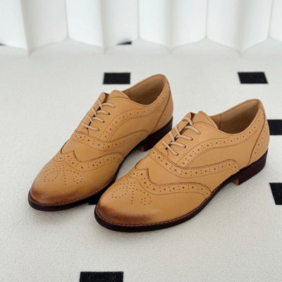 dwarves1481-1 Oxfords & Tie Brown 5.5