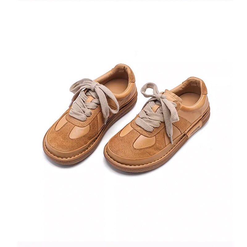 dwarves1507-15 Sneakers 5.5 Yellow Brown