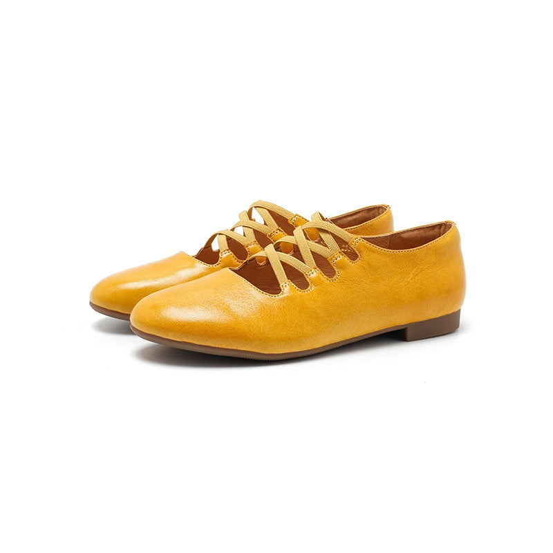 dwarves1531-5 Flats 5.5 Yellow