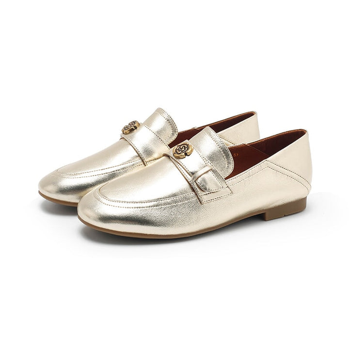 dwarves1537-17 loafers 5.5 Golden