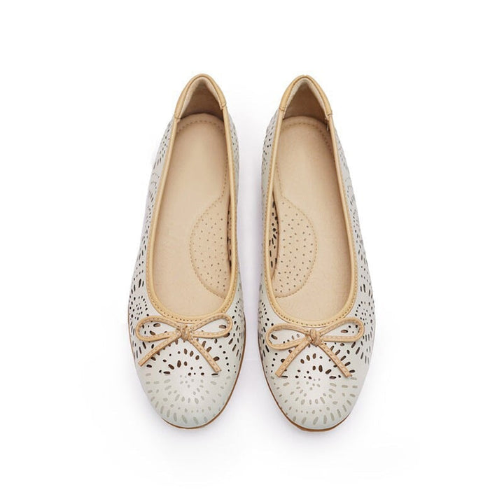 dwarves1544-7 Flats 5.5 Beige