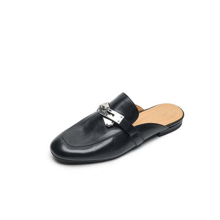 dwarves1546-31 Slippers 4.5 Black