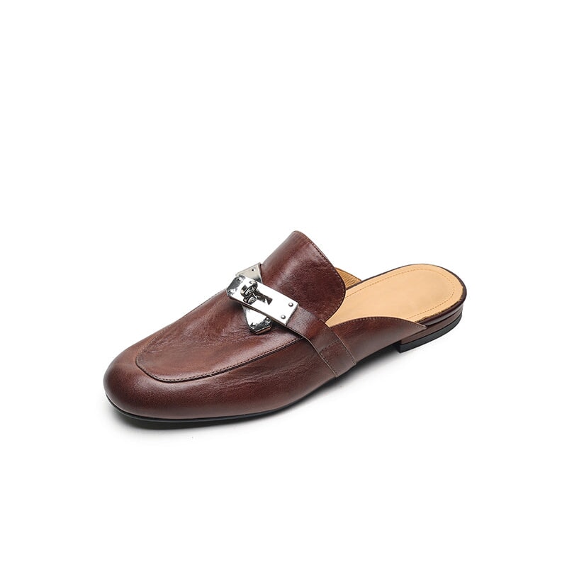 dwarves1546-32 Slippers 4.5 Brown
