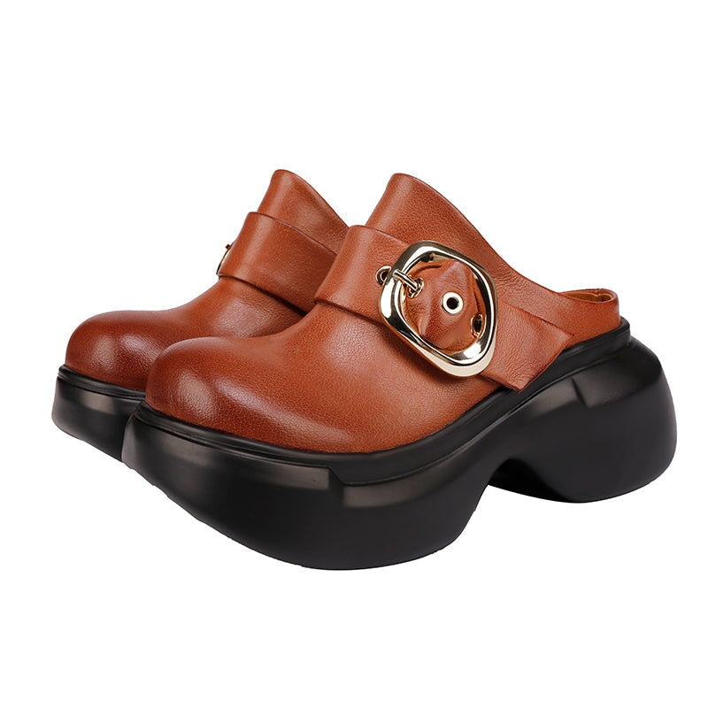 dwarves1547-1 Slippers 5.5 Brown
