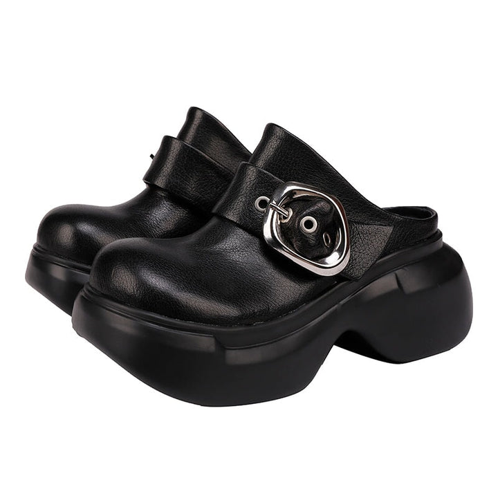 dwarves1547-2 Slippers 5.5 Black