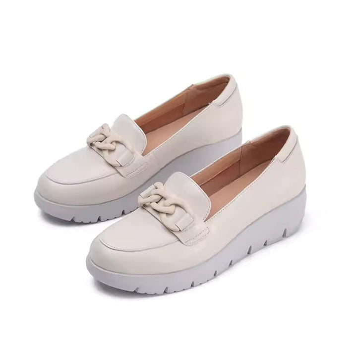 dwarves1550-4 loafers 5.5 Beige
