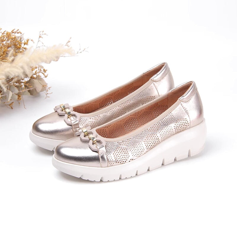dwarves1551-18 loafers 5.5 Golden