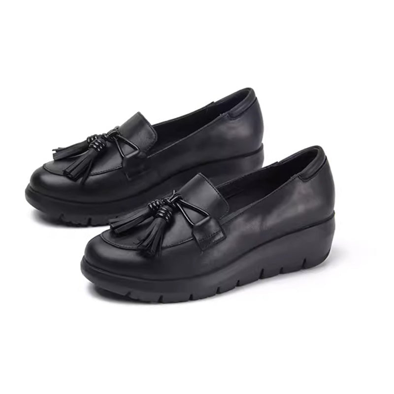 dwarves1552-4 loafers 5.5 Black