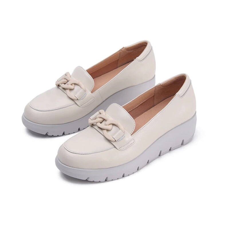 dwarves1553-20 loafers 5.5 Beige