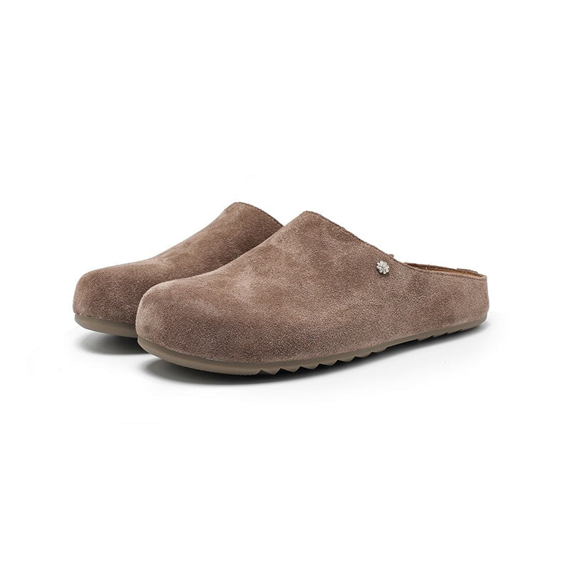 dwarves1558-21 Slippers 5.5 Deep Khaki