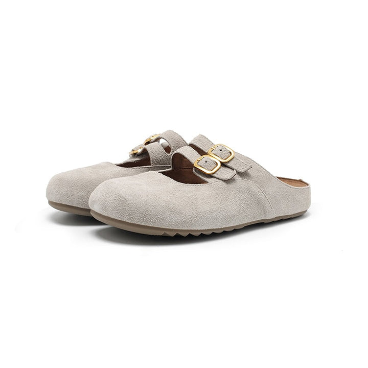 dwarves1560-31 Slippers 5.5 Light Grey