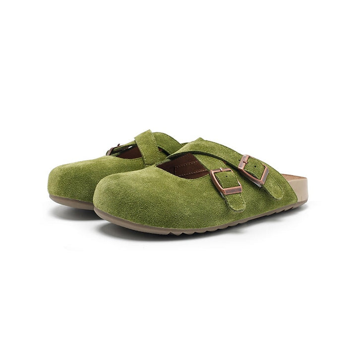 dwarves1561-2 Slippers 5.5 Green
