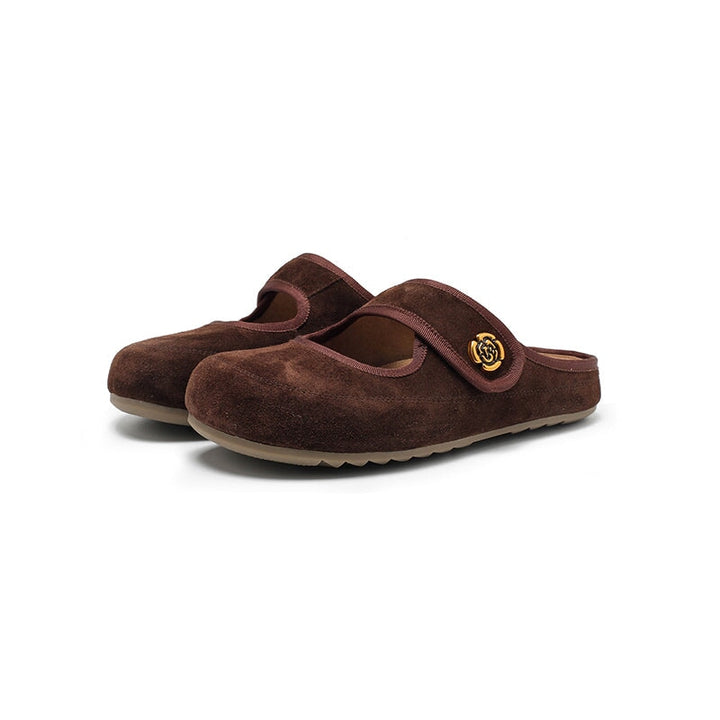 dwarves1565-1 Slippers 5.5 Coffee