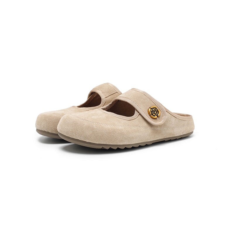 dwarves1565-3 Slippers 5.5 Apricot