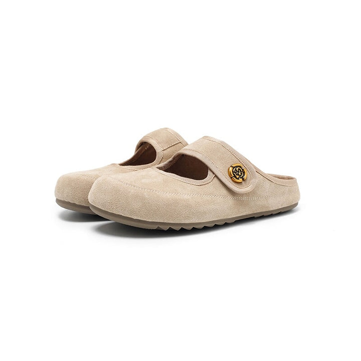 dwarves1565-3 Slippers 5.5 Apricot