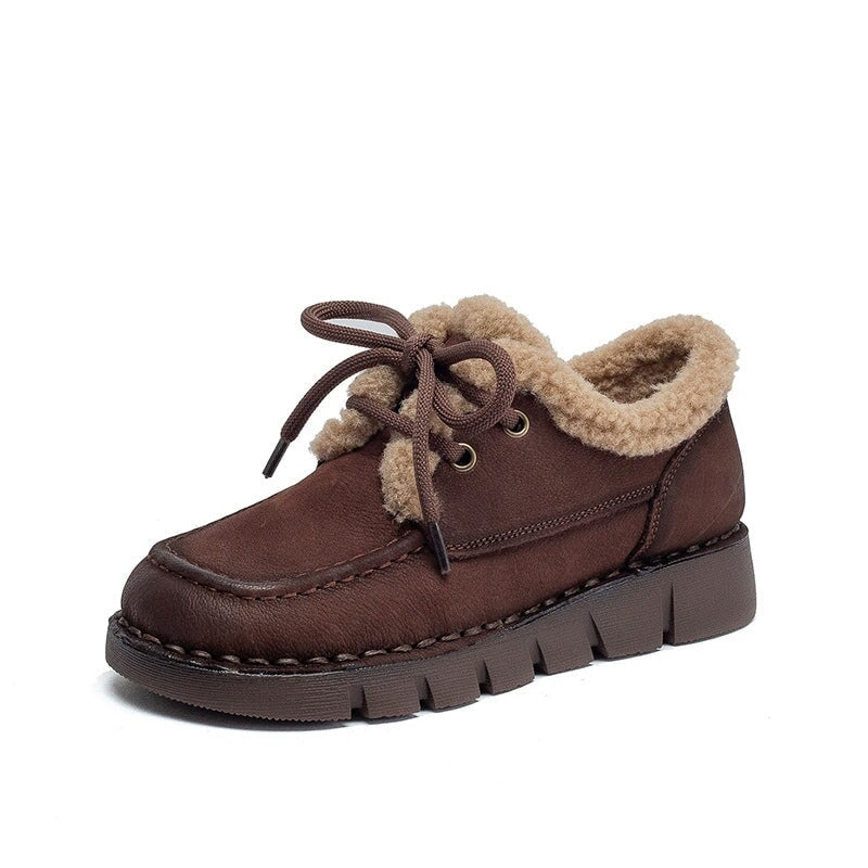 dwarves1637-1 Oxfords &amp; Tie 5.5 Coffee