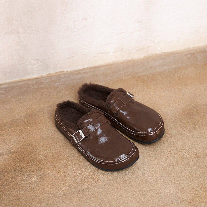 dwarves1638-3 Slippers 5.5 Coffee