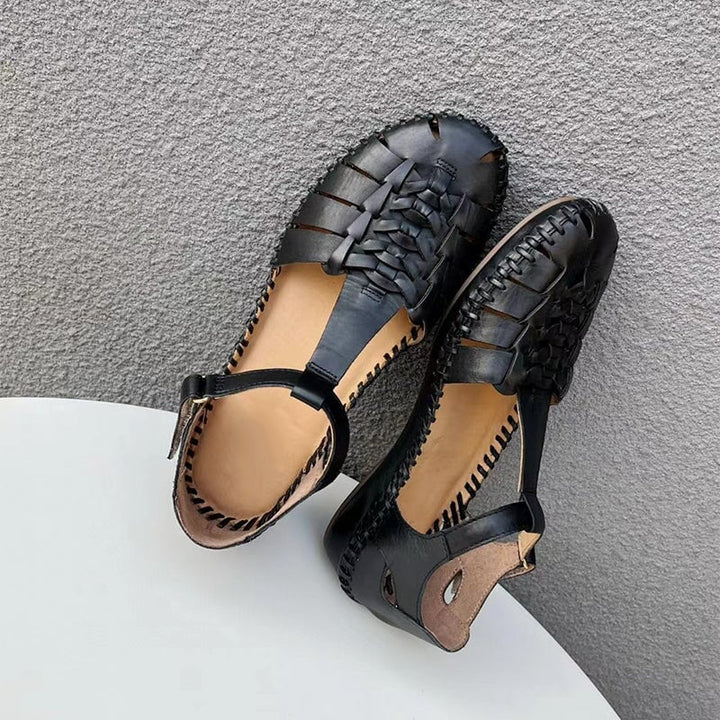 dwarves1646-16 Sandals 5.5 Black