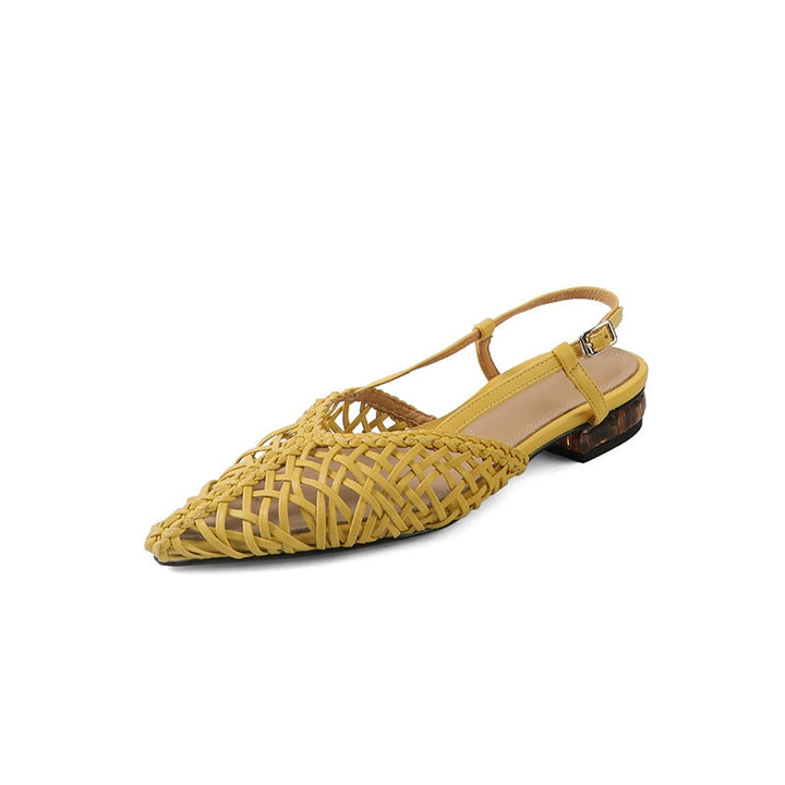 dwarves1672-50 Sandals 5 Yellow