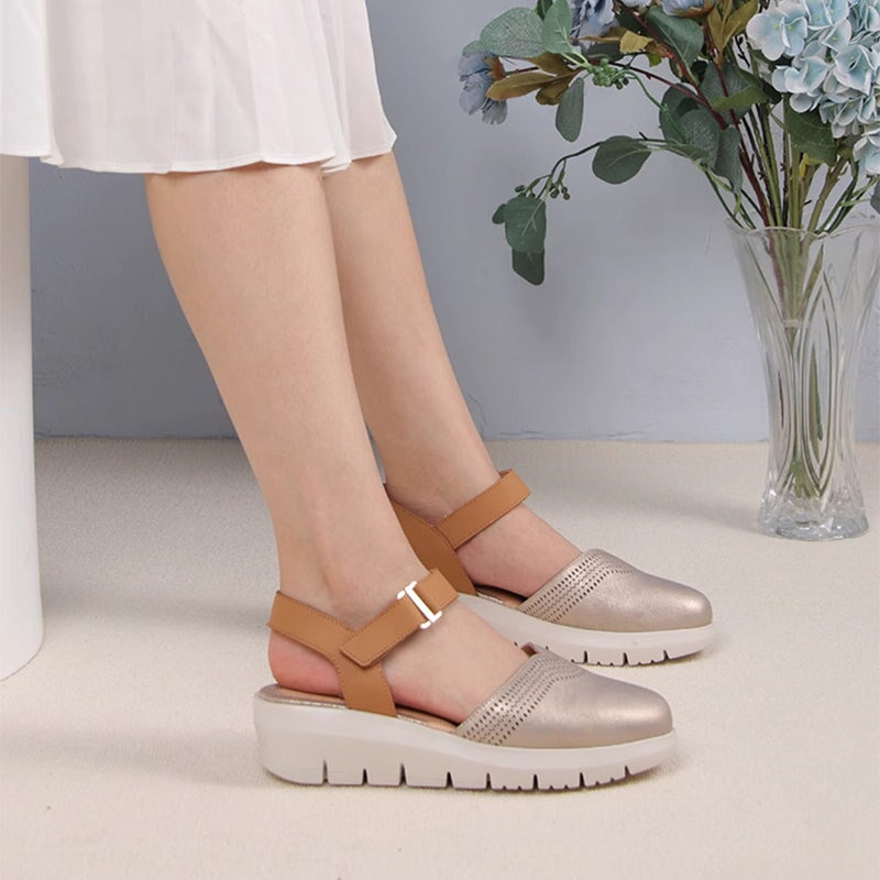 dwarves1680-4 Sandals 5.5 Golden