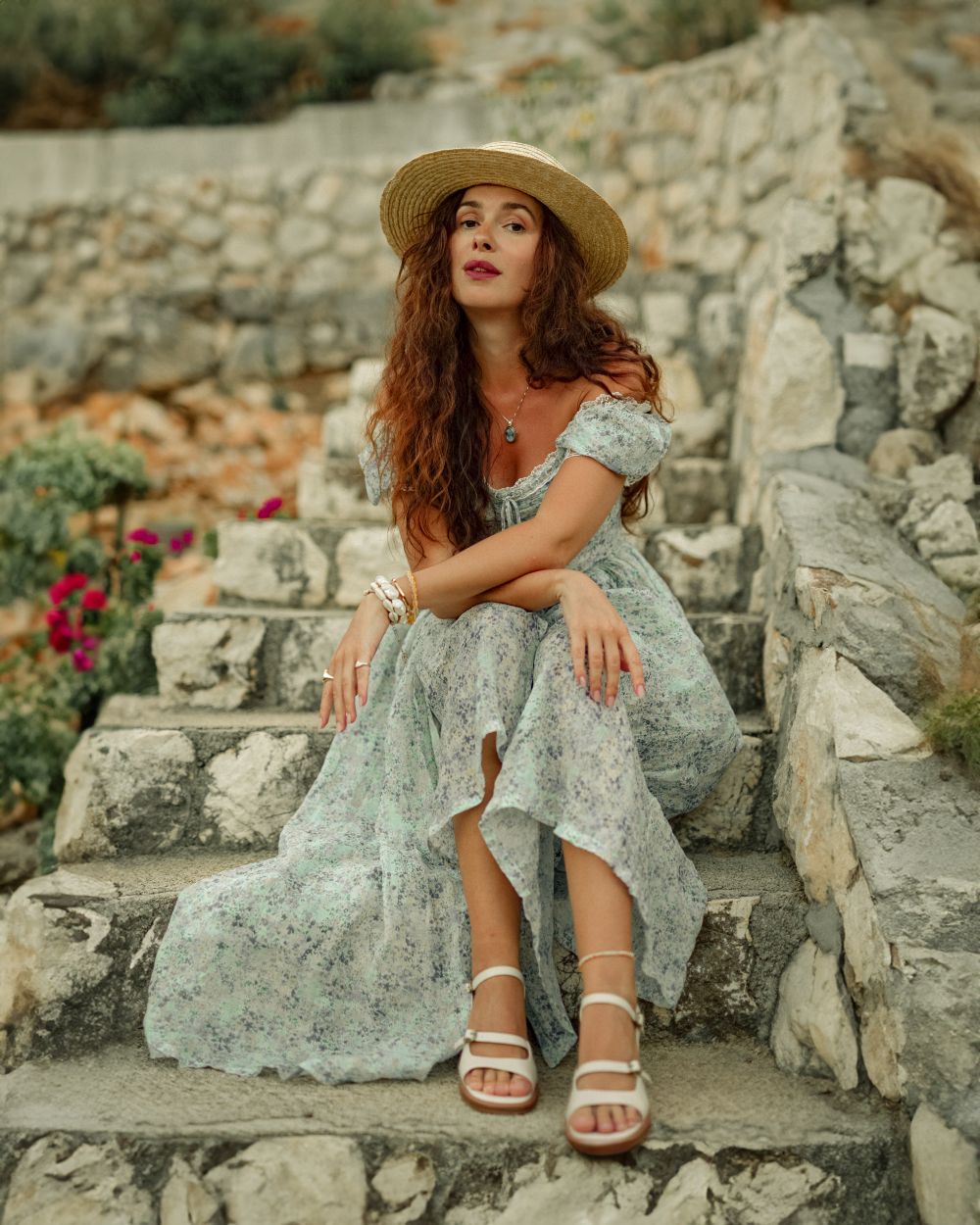 70mm Block Heel  Sandals - 3 Colors
