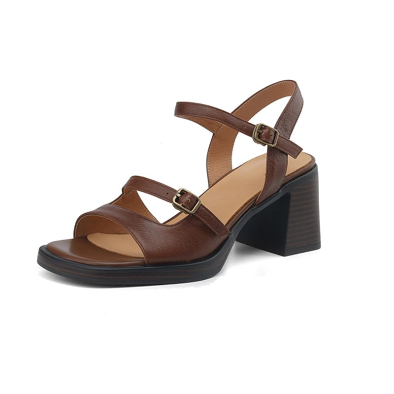 dwarves1705-3 Sandals 5 Coffee