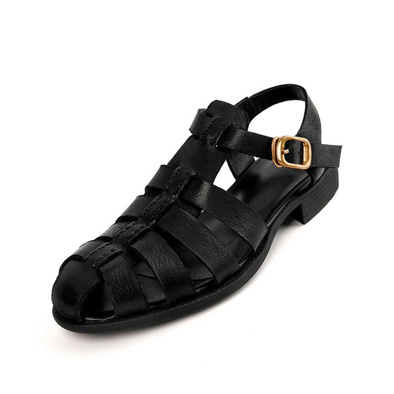 dwarves1714-1 Sandals 5 Black