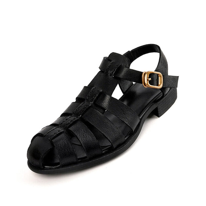 dwarves1714-1 Sandals 5 Black