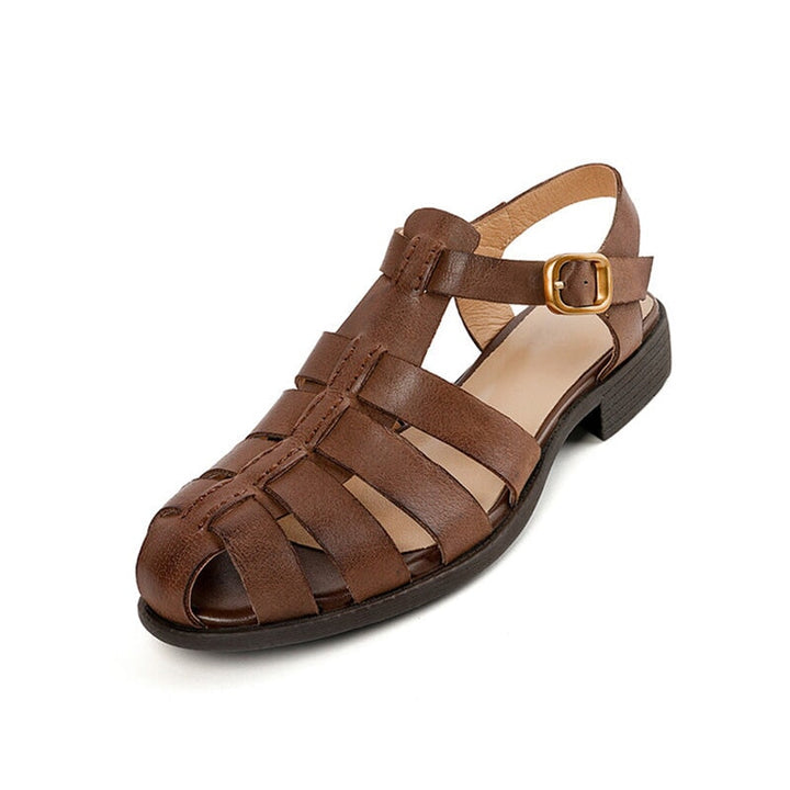 dwarves1714-2 Sandals 5 Coffee