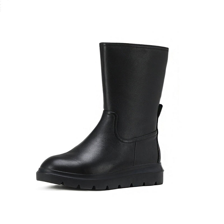 dwarves1734-1 Boots 7 Black Short Plush