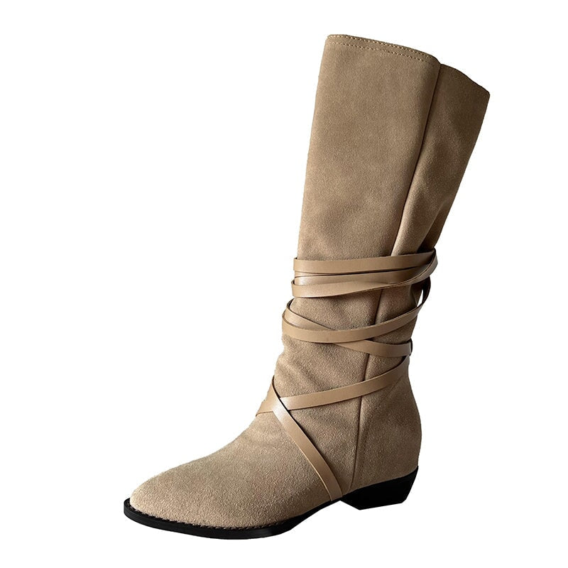 dwarves1742-2 Boots 5 Khaki