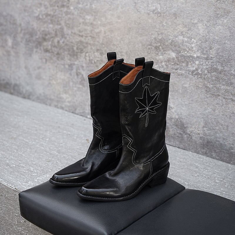 dwarves1755-1 Boots 5 Black