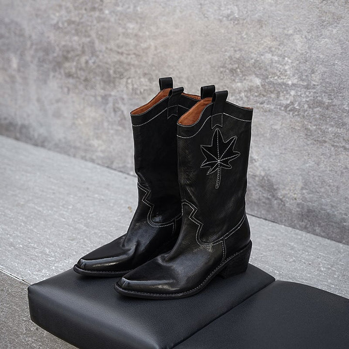 dwarves1755-1 Boots 5 Black