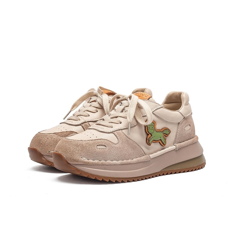 dwarves1759-1 Sneakers 5.5 Beige