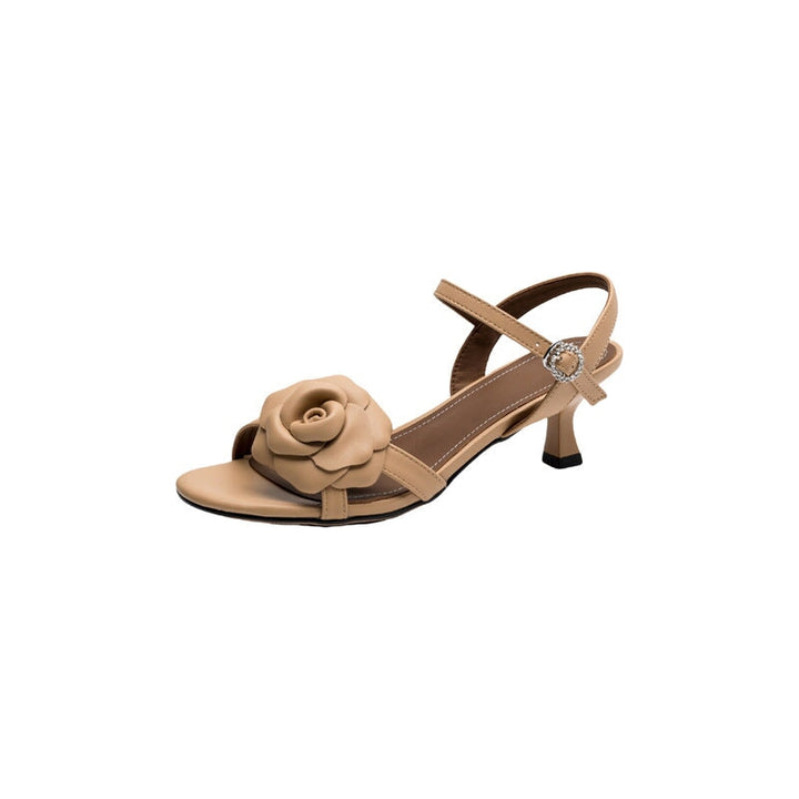 dwarves176-2 Sandals 4.5 Apricot