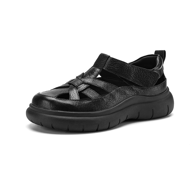 dwarves1762-2 Sandals 5 Black
