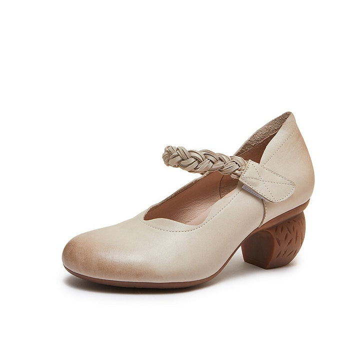 dwarves177-13 pumps 5.5 Beige
