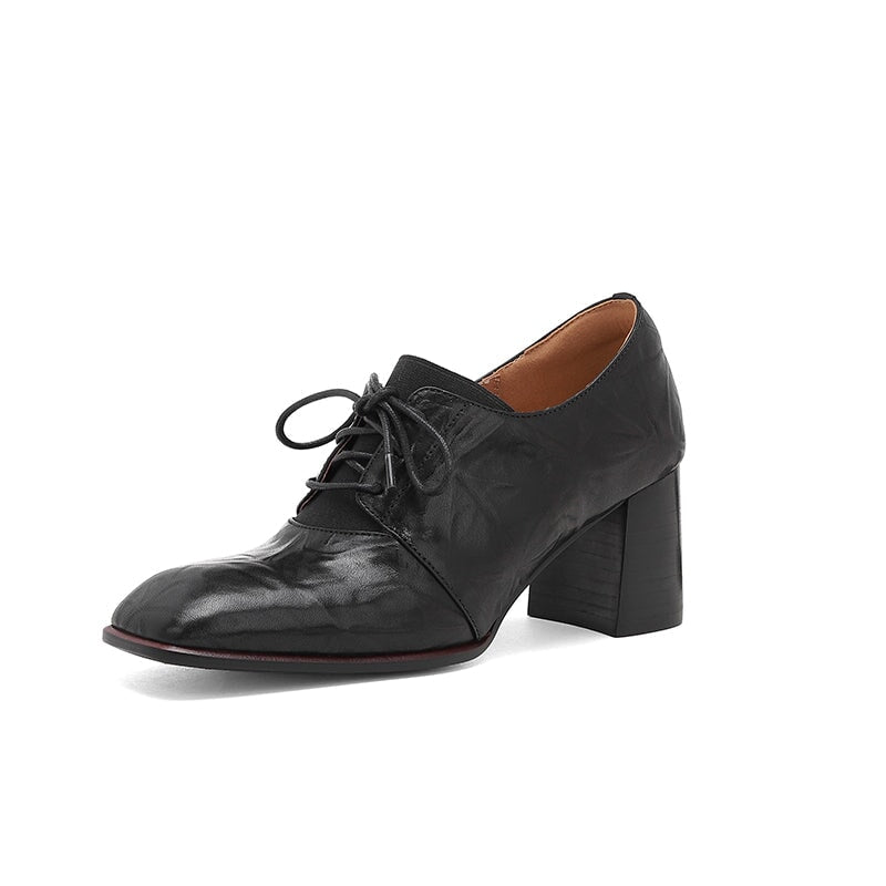 dwarves1779-2 Oxfords &amp; Tie 5 Black
