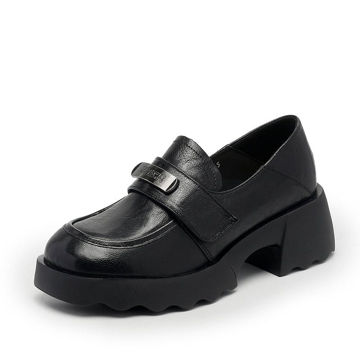 dwarves1783-1 Loafers 5.5 Black