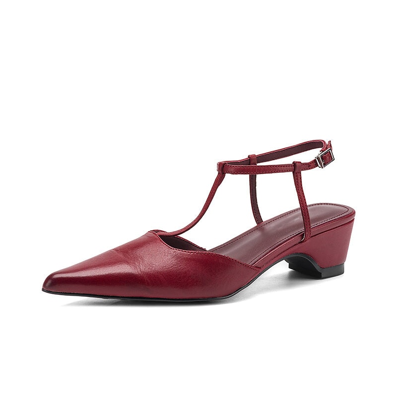 dwarves179-1 Sandals 5 Wine Red