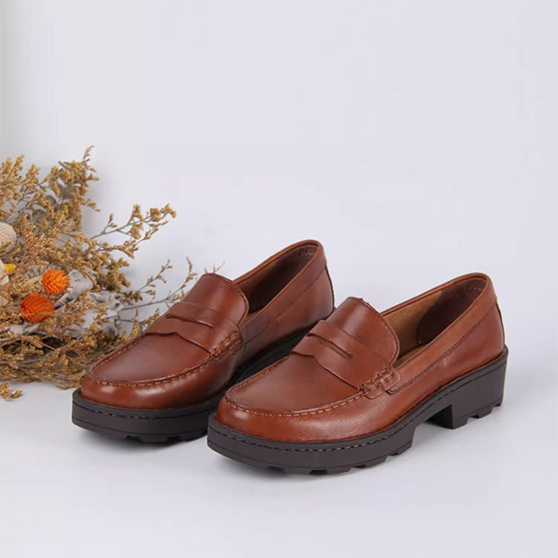 dwarves1791-8 loafers 6.5 Brown