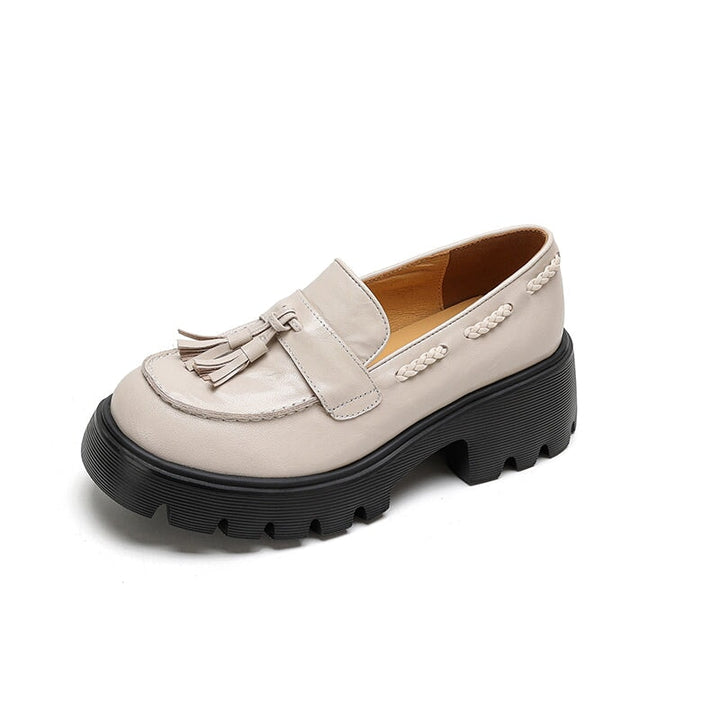 dwarves1792-3 Loafers 5 Beige