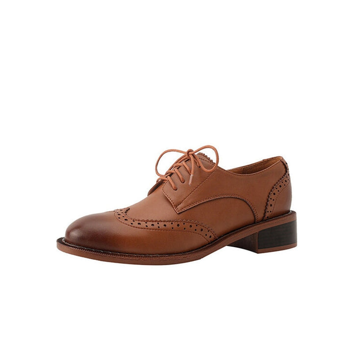 dwarves1793-2 Oxfords &amp; Tie 5.5 Brown
