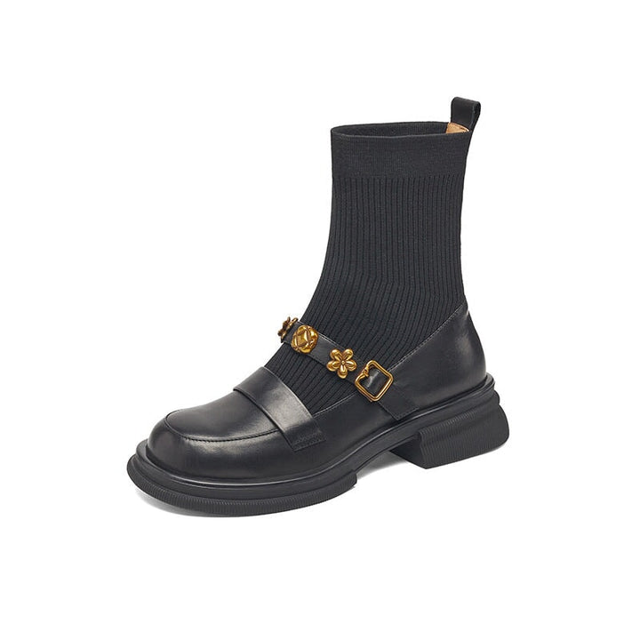 dwarves1795-24 Loafers 5 Black