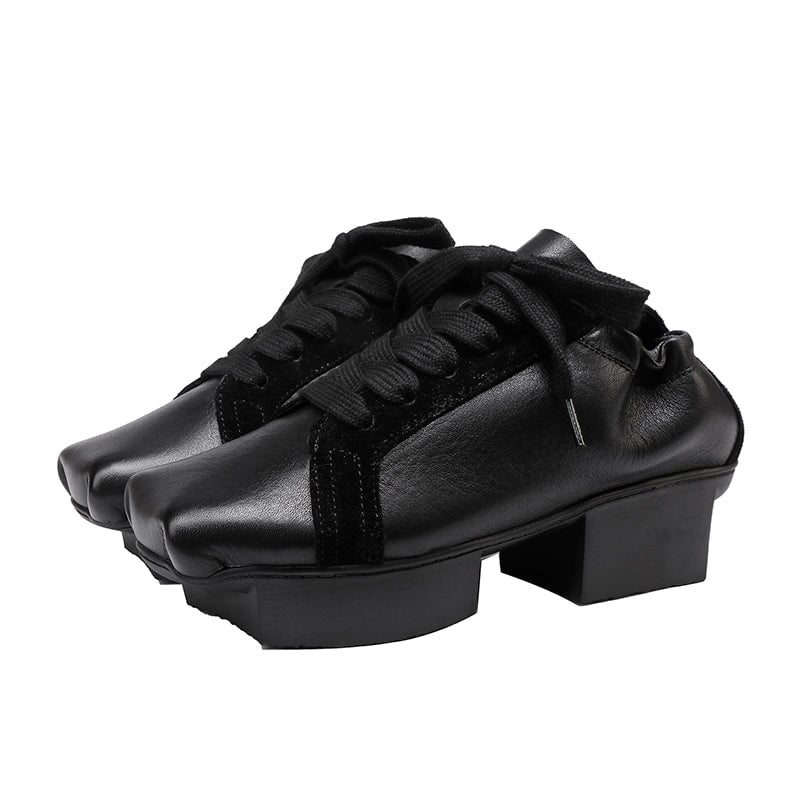 dwarves1800-1 Oxfords &amp; Tie 5.5 Black