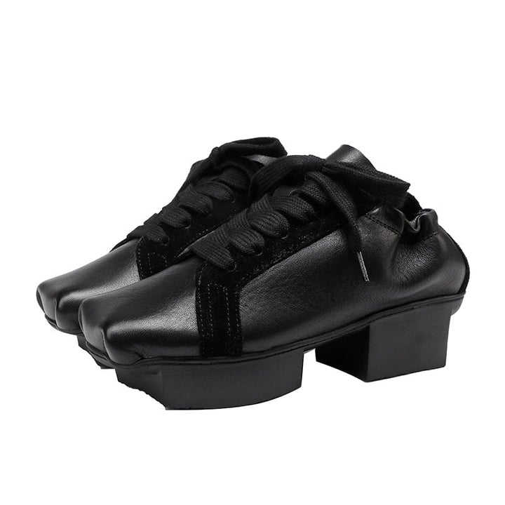 dwarves1800-1 Oxfords &amp; Tie 5.5 Black