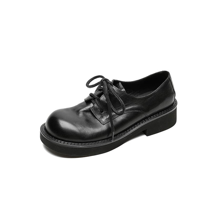dwarves1802-2 Oxfords &amp; Tie 5 Black
