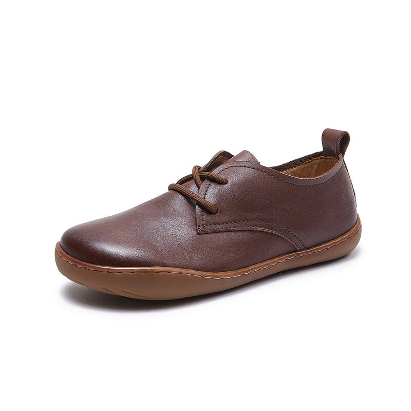 dwarves1803-30 Oxfords &amp; Tie 6.5 Coffee
