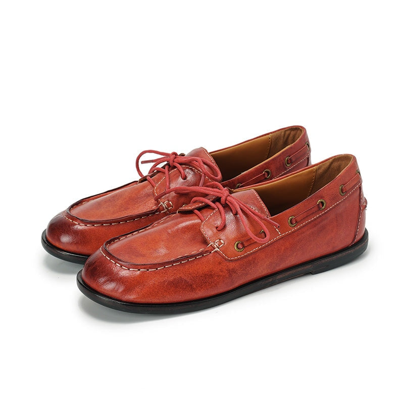 dwarves1822-2 Loafers 5.5 Red