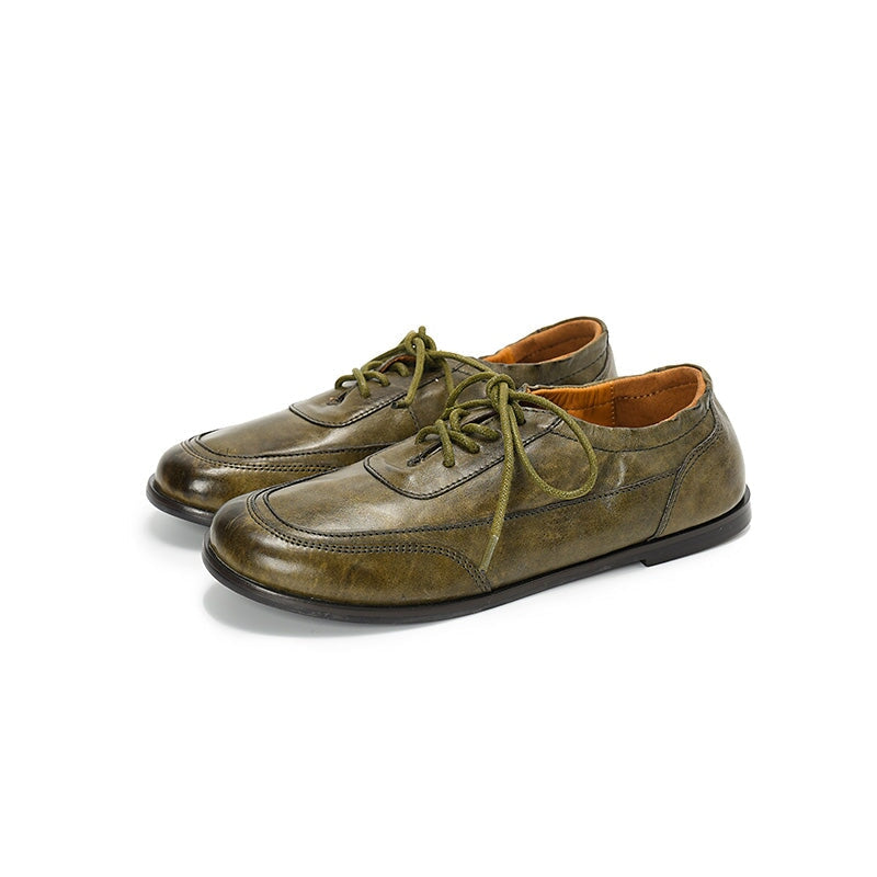 dwarves1826-2 Oxfords &amp; Tie 5.5 Green